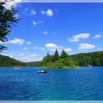 Die Insel, Plitvicer Seen, Kroatien