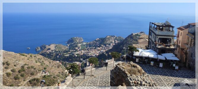 Castelmola, Sizilien, Italien